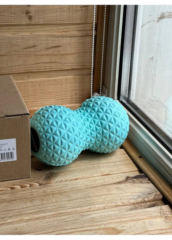 Подвійний м'яч масажний для шиї вправ для йоги ND 5274 16×8,5 см Бірюзовий Good Idea (351361709)