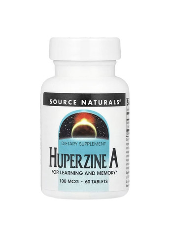 Гуперзин А 100мкг,, 60 таблеток Source Naturals (326054537)