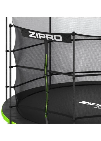 Батут із внутрішньою сіткою Jump Pro 16 футів 496 см чорно-зелений () Zipro 5902659840707 (380866404)