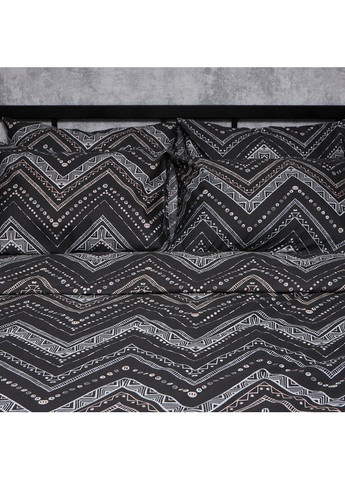 Комплект постельного белья Микросатин Premium «» Полуторный 143х210 наволочки 2х70х70 (MS-820007787) Moon&Star Geometric Grace (356114180)