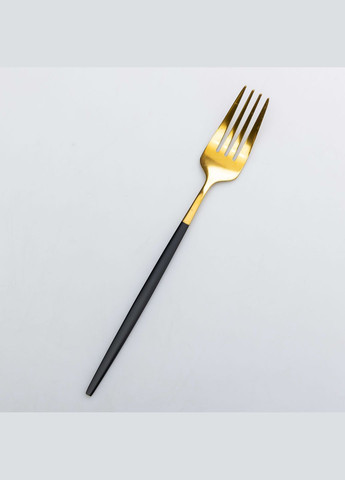 Набор столовых вилок из нержавеющей стали 6 штук, черный Yiwu (324234909)