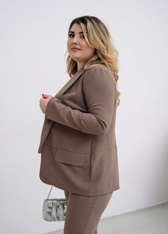 Класичний костюм трійка з блузою No Brand (322022659)