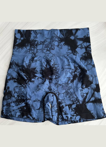 Спортивний костюм (комплект для фітнесу) тай-дай 3 в 1, лосини + шорти + топ No Brand (330244997)