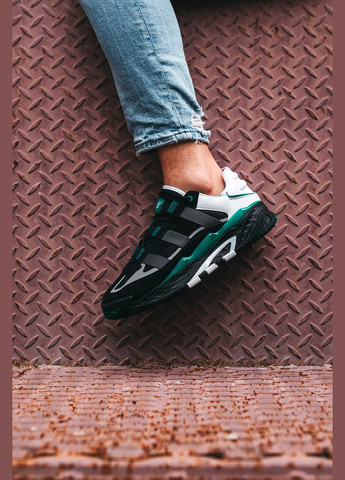 Зелені кросівки niteball core black cloud white green sub No Brand