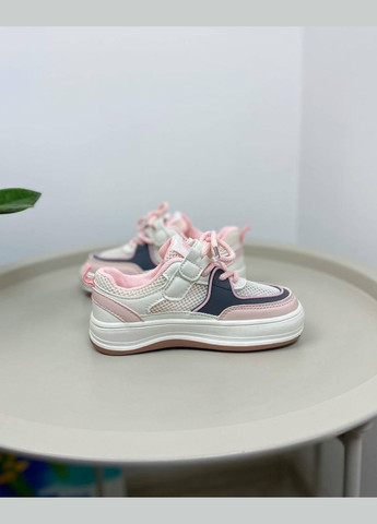 Рожеві літні дитячі кросівки рожеві 888 No Brand