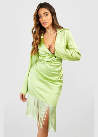 Салатова сукня Boohoo