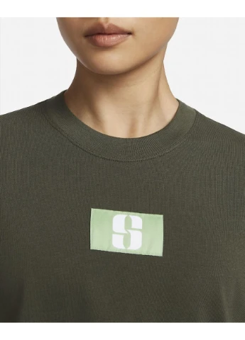 Футболка Sabrina Boxy Basketball Tee Olive FJ2701-325 Nike - (398077133)