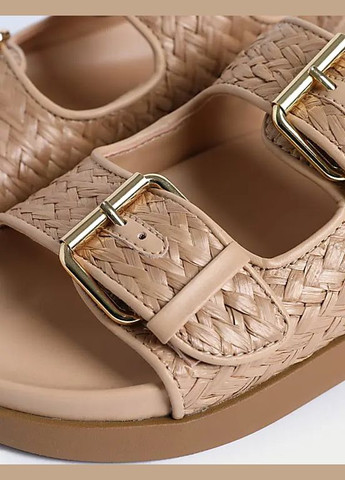 Бежевые босоножки M&S с ремешком