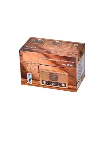 Радіоприймач акумуляторний портативний з Bluetooth Kemai MD-511BT No Brand (319159259)