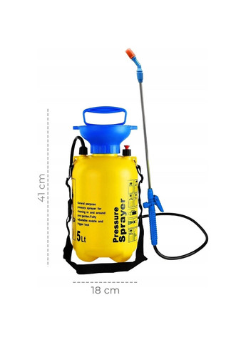 Опрыскиватель ручной помповый с телескопической штангой из нержавеющей стали (5 л) Sprayer (330127465)