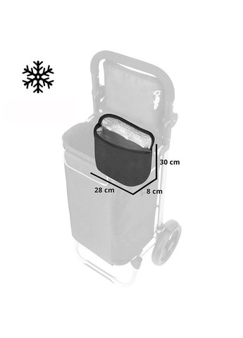 Хозяйственная сумка-тележка Allround 41 Black (930022) ShoppingCruiser (324265300)