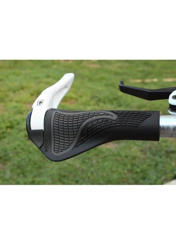 Велосипедні гріпси з вбудованими ріжками Білі VS (302491427)