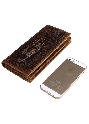 Купюрник мужской 14381 кожаный Коричневый Vintage (306882053)