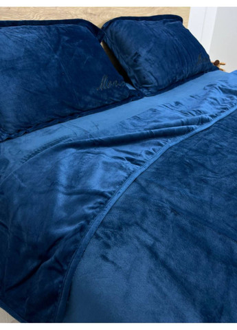 Велюрова постільна білизна Моніка євро 200х230 простирадло на резинці 180*200*30 Koloco (371996501)