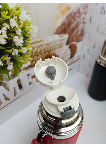 Термос MT-5349-0.6-4 из нержавеющей стали 600 мл Красный Stenson (362711668)