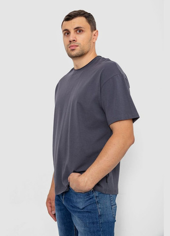 Серая футболка мужская однотонная, цвет хаки, Ager