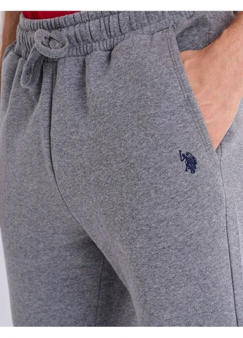 Серые спортивные демисезонные джоггеры брюки U.S. Polo Assn.