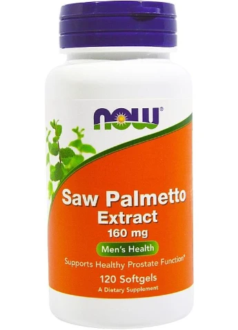Экстракт пальмы сереноа Saw Palmetto Extract, 160mg 240шт (879554-34980370) Now Foods (368603993)