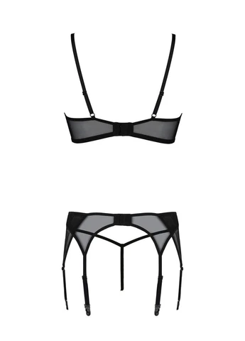 Черный демисезонный комплект leafa set black xxl/xxxl - eco Passion