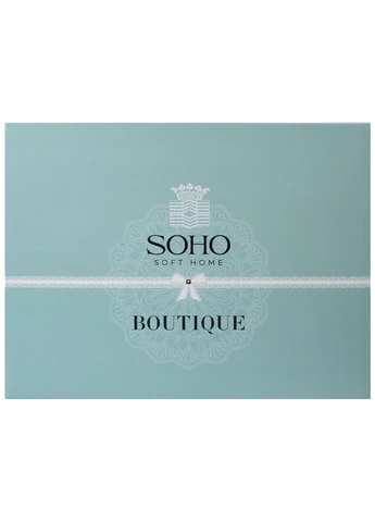 Комплект Комплект пост.белья Евро Boutique 200*230 Wave Caramel Soho (365276928)