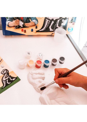 Набор для создания гипсовой фигурки – Ти-Рекс со скелетом. Ses Creative (342753861)