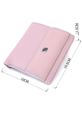 Кошелек для женщин среднего размера из натуральной кожи 19495 Бежевый st leather (331910094)