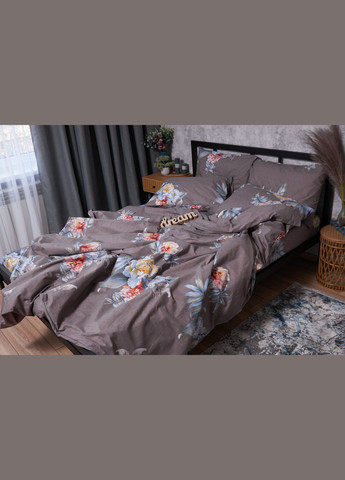 Комплект постельного белья Бязь Gold Люкс «» King Size 220x240 наволочки 4х50х70 (MS-820001496) Moon&Star Flowers Wod (285717291)