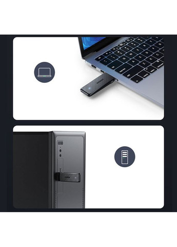 Wi-Fi адаптер CM492 AC1300 USB 3.0 Black (50340) Ugreen (323118566)