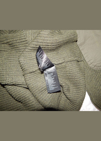 Оливковий (хакі) демісезонний светр чоловічий hm р.48-50 050sm (тільки в зазначеному розмірі, тільки 1 шт.) No Brand