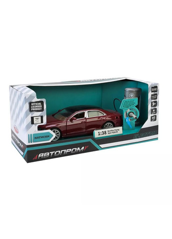 Автомодель Bentley Flying Spur Hybrid 1:38 бордова (68718R) АВТОПРОМ (364487988)