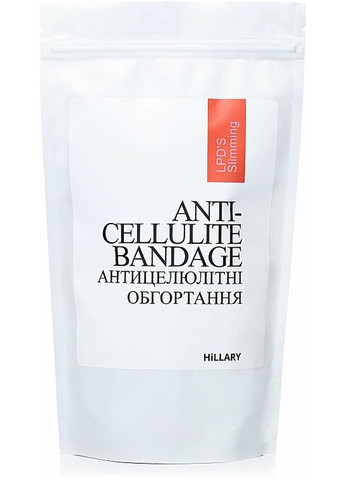Антицеллюлитные липосомальные обертывания Anti-cellulite Bandage LPD'S Slimming 200g (974522-46735) Hillary (368633054)
