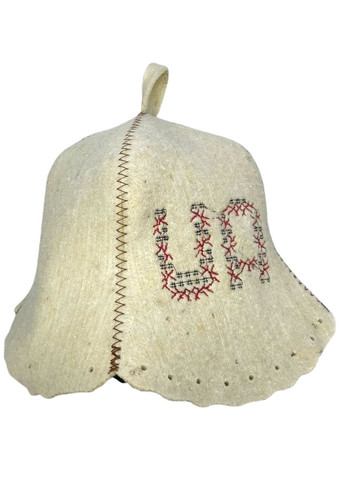 Шапка для бани и сауны из шерсти RU No Brand (371276269)