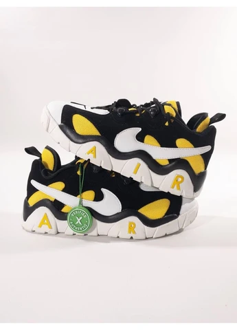 КРОССОВКИ ЖЕНСКИЕ NIKE AIR BARRAGE BLACK YELLOW НАЙК АИР ЧЕРНЫЕ No Brand чёрные демисезоны (392025116)