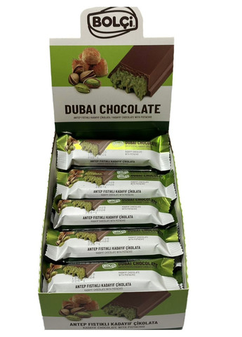 Дубайський Шоколад з фісташками Dubai Chocolate 30 г Bolci (371346678)