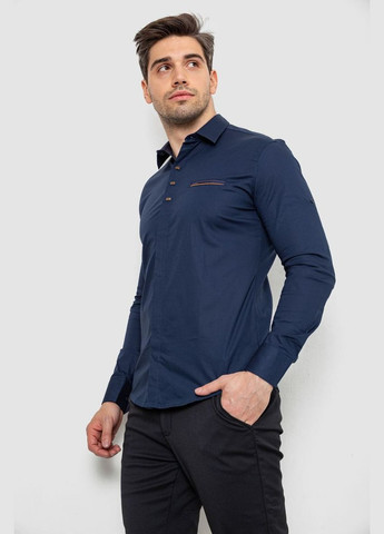 Темно-синяя рубашка Ager