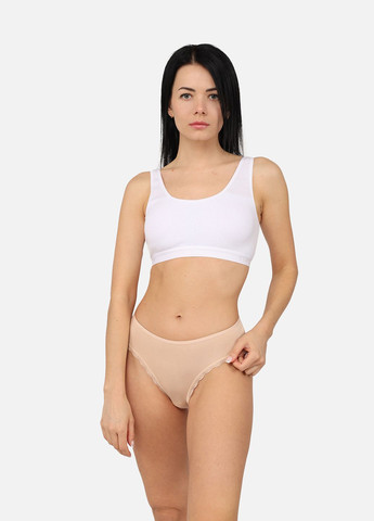 Трусы слипы женские цвет бежевый ЦБ-00274998 Donella (326737975)