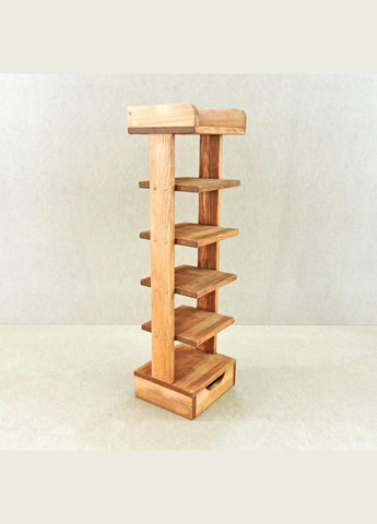 Полиця для взуття з дерева Бувре 6 шафран (ПДО-601906) No Brand (327850024)