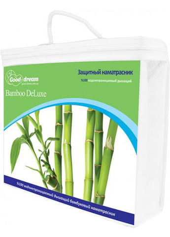 Наматрасник Bamboo De Lux Водонепроницаемый 160х190 (GDBF160190) Good-Dream (322147818)