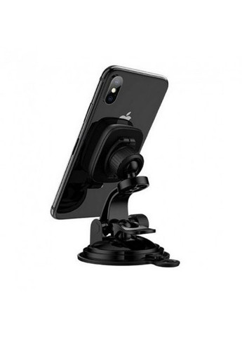 Держатель магнитный холдер на присоску на стекло и торпеду HCT218 Черный MAGNETIC (306716863)