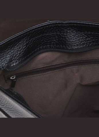 Мужская кожаная сумка K15103-black Borsa Leather (322190037)