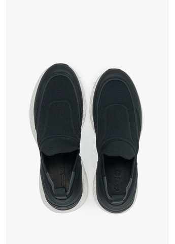 Черные летние кроссовки, цвет черный ES8