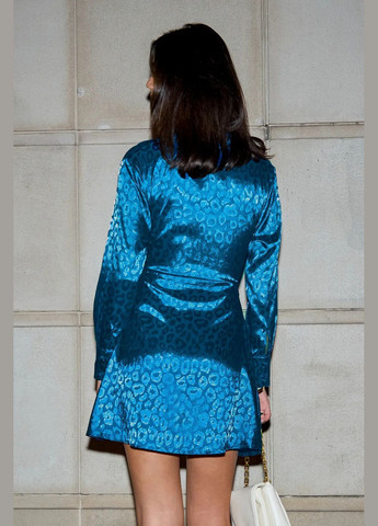 Комбинированное кэжуал платье CUPSHE леопардовый