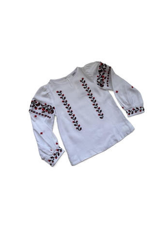 Лляна блуза-вишиванка для дівчинки,116-140 р-р. " " 122 Mevis (372646176)