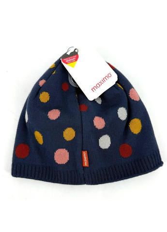 Шапка, арт. 13571-377400, синій/горох, 51 MaxiMo (357204117)