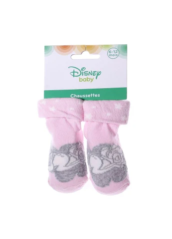 Шкарпетки NAISSANCE BAMB рожевий Діт 6 -12 арт 43891564-1 43891564-1 Disney Baby (388288184)