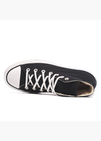 Кеды женские Taylor All Star Lift Hi Black 560845C Converse чёрные (333652390)