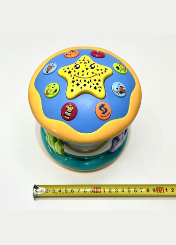 Нічний проектор Океанаріум музика світло 17см (855-163A) No Brand (302215290)