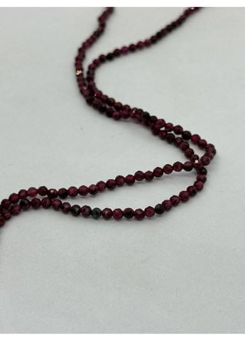 Гранат на нити без застежки 2 мм 40 см Красный No Brand (363830019)