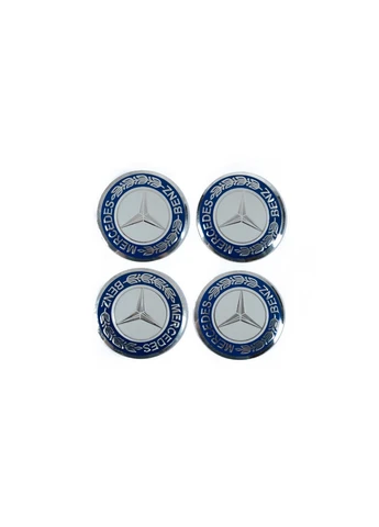 Наклейки на диски 56мм J1017 (4 шт) для Тюнинг Mercedes Davs Auto (390496668)