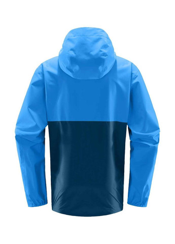 Куртка-анорак anorak waterproof чоловіча водонепроникна синього кольору розмір М No Brand (366216843)